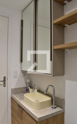Apartamento para alugar com 33m², 1 quarto e sem vagaBanheiro