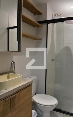 Apartamento para alugar com 33m², 1 quarto e sem vagaBanheiro
