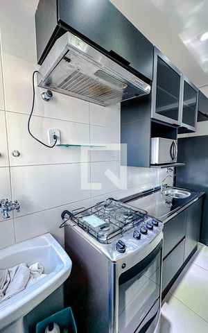 Apartamento à venda com 40m², 1 quarto e 1 vagaCozinha