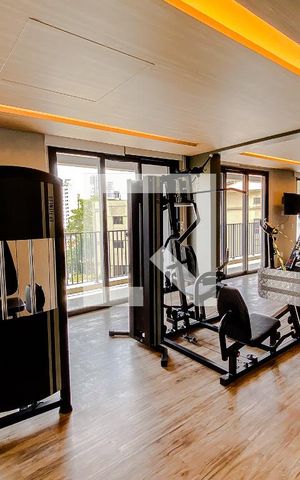 Apartamento para alugar com 26m², 1 quarto e sem vagaÁrea comum - Academia