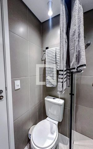 Apartamento para alugar com 26m², 1 quarto e sem vagaBanheiro