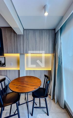 Apartamento para alugar com 26m², 1 quarto e sem vagaVaranda Studio