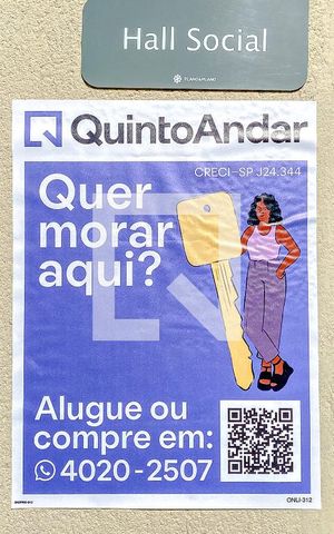 Apartamento à venda com 29m², 1 quarto e sem vagaPlaquinha