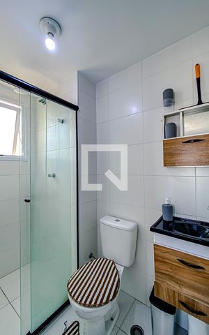 Apartamento à venda com 29m², 1 quarto e sem vagaBanheiro da Suíte