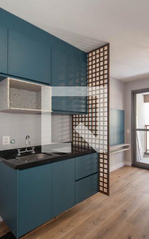 Apartamento para alugar com 32m², 1 quarto e sem vaga Apartamento para alugar com 32m², 1 quarto e sem vagaCozinha