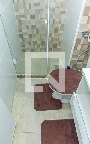 Apartamento para alugar com 45m², 2 quartos e sem vaga Apartamento para alugar com 45m², 2 quartos e sem vagaBanheiro