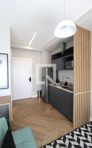 Studio à venda com 35m², 1 quarto e sem vagaCozinha