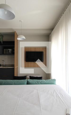 Studio à venda com 35m², 1 quarto e sem vagaSala/Quarto