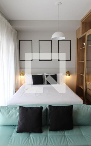 Studio à venda com 35m², 1 quarto e sem vagaSala/Quarto
