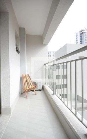 Studio à venda com 20m², 1 quarto e sem vagaVaranda