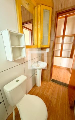 Casa para alugar com 40m², 1 quarto e sem vagaBanheiro