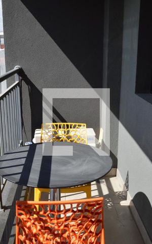 Studio à venda com 21m², 1 quarto e sem vagaVaranda