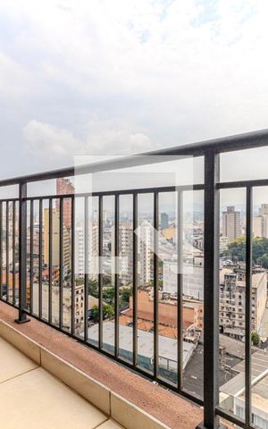 Studio para alugar com 26m², 1 quarto e sem vagaVaranda