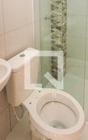Apartamento para alugar com 36m², 2 quartos e sem vaga Apartamento para alugar com 36m², 2 quartos e sem vagaBanheiro