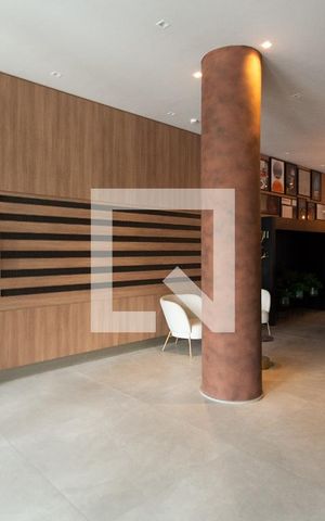 Studio para alugar com 29m², 1 quarto e sem vaga Studio para alugar com 29m², 1 quarto e sem vagaHall social