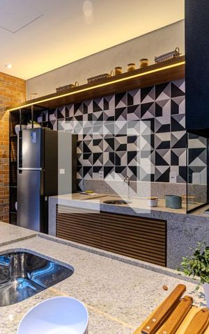 Studio à venda com 25m², 1 quarto e sem vagaChurrasqueira