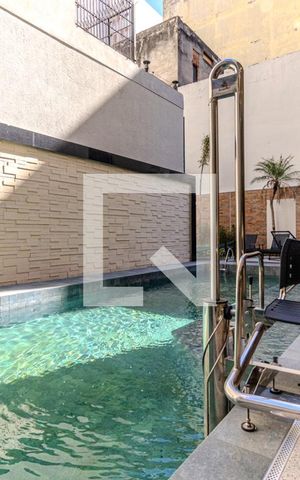 Studio à venda com 25m², 1 quarto e sem vagaPiscina