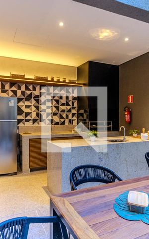 Studio à venda com 25m², 1 quarto e sem vagaChurrasqueira
