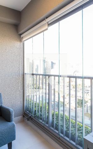 Studio à venda com 29m², 1 quarto e sem vaga Studio à venda com 29m², 1 quarto e sem vagaVaranda