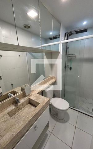 Apartamento para alugar com 34m², 1 quarto e sem vaga Apartamento para alugar com 34m², 1 quarto e sem vagaBanheiro