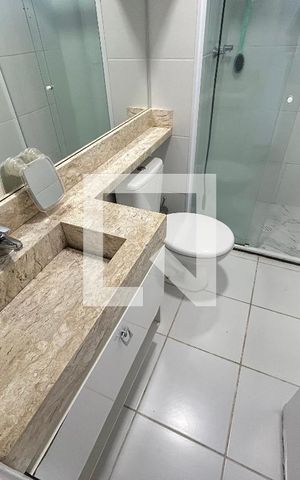 Apartamento para alugar com 34m², 1 quarto e sem vaga Apartamento para alugar com 34m², 1 quarto e sem vagaBanheiro