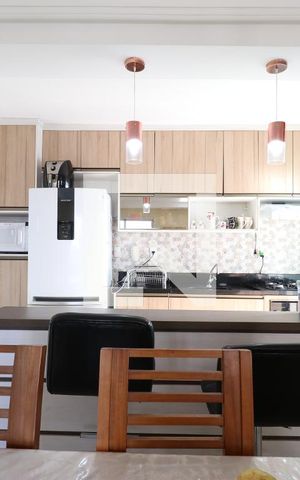 Apartamento à venda com 74m², 2 quartos e 1 vagaCozinha
