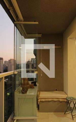 Apartamento para alugar com 39m², 1 quarto e 1 vagaVaranda