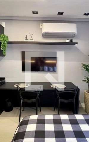 Studio para alugar com 26m², 1 quarto e sem vaga Studio para alugar com 26m², 1 quarto e sem vagaQuarto