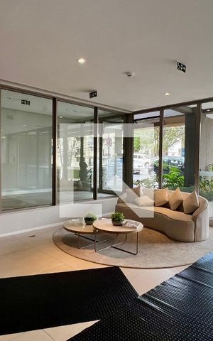 Studio para alugar com 26m², 1 quarto e sem vaga Studio para alugar com 26m², 1 quarto e sem vagaHall de entrada