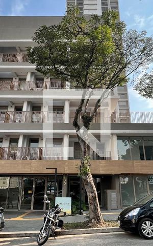 Studio para alugar com 26m², 1 quarto e sem vaga Studio para alugar com 26m², 1 quarto e sem vagaFachada