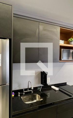 Studio para alugar com 26m², 1 quarto e sem vaga Studio para alugar com 26m², 1 quarto e sem vagaCozinha