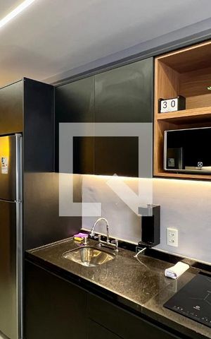 Studio para alugar com 26m², 1 quarto e sem vaga Studio para alugar com 26m², 1 quarto e sem vagaCozinha