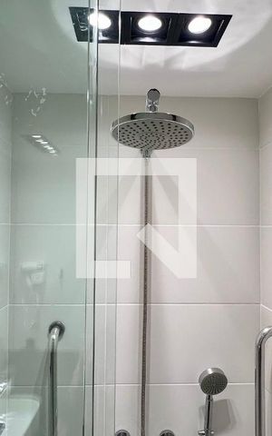 Studio para alugar com 26m², 1 quarto e sem vaga Studio para alugar com 26m², 1 quarto e sem vagaBanheiro