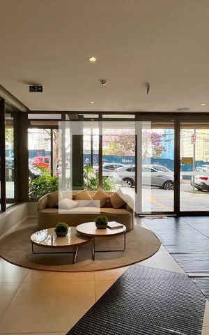 Studio para alugar com 26m², 1 quarto e sem vaga Studio para alugar com 26m², 1 quarto e sem vagaHall de entrada