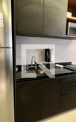 Studio para alugar com 26m², 1 quarto e sem vaga Studio para alugar com 26m², 1 quarto e sem vagaCozinha