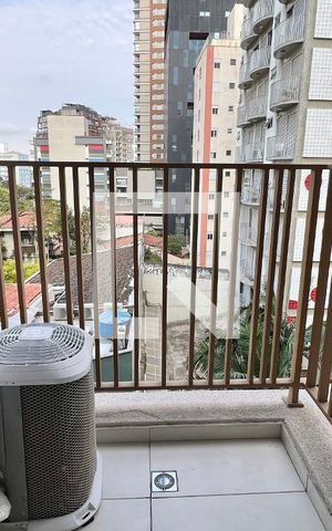 Studio para alugar com 26m², 1 quarto e sem vaga Studio para alugar com 26m², 1 quarto e sem vagaSacada