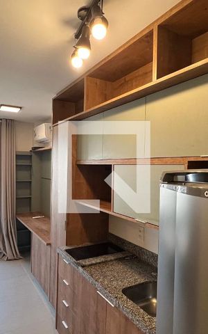 Studio à venda com 26m², 1 quarto e sem vaga Studio à venda com 26m², 1 quarto e sem vagaCozinha