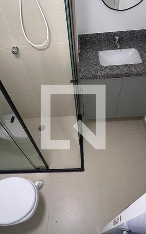 Studio à venda com 26m², 1 quarto e sem vaga Studio à venda com 26m², 1 quarto e sem vagaBanheiro