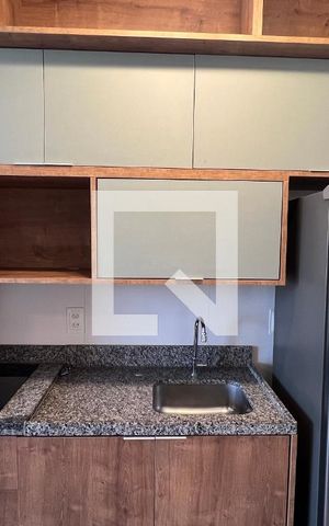 Studio à venda com 26m², 1 quarto e sem vaga Studio à venda com 26m², 1 quarto e sem vagaCozinha