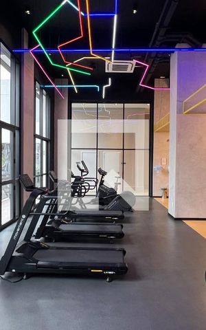 Studio à venda com 26m², 1 quarto e sem vaga Studio à venda com 26m², 1 quarto e sem vagaAcademia