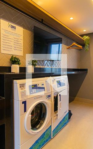 Studio à venda com 27m², 1 quarto e sem vaga Studio à venda com 27m², 1 quarto e sem vagaLavanderia