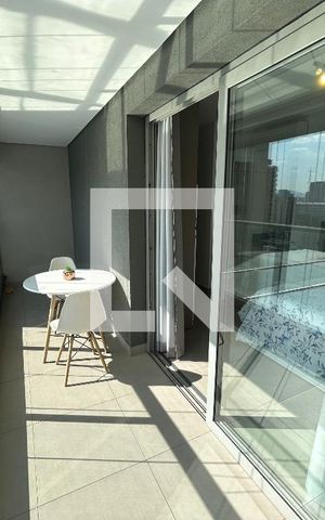 Apartamento à venda com 31m², 1 quarto e sem vaga Apartamento à venda com 31m², 1 quarto e sem vagaVista da Varanda frente