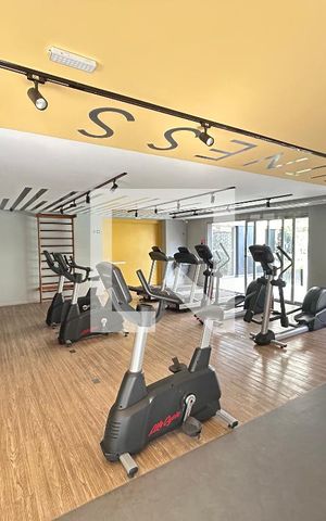 Apartamento à venda com 31m², 1 quarto e sem vaga Apartamento à venda com 31m², 1 quarto e sem vagaAcademia