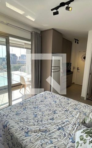 Apartamento à venda com 31m², 1 quarto e sem vaga Apartamento à venda com 31m², 1 quarto e sem vagaSala/Quarto