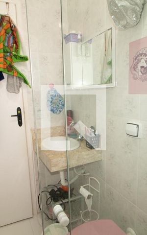 Casa de condomínio para alugar com 70m², 2 quartos e 1 vaga Casa de condomínio para alugar com 70m², 2 quartos e 1 vagaBanheiro suite 1