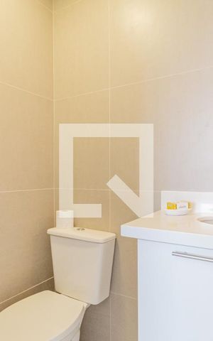 Apartamento à venda com 27m², 1 quarto e sem vagaBanheiro da suíte