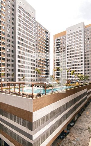 Apartamento para alugar com 42m², 2 quartos e 1 vagaVaranda