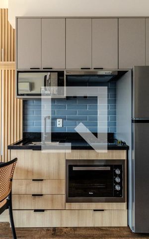 Studio à venda com 30m², 1 quarto e 1 vagaCozinha
