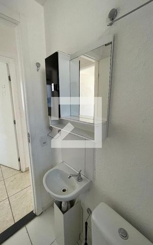 Apartamento para alugar com 42m², 2 quartos e sem vaga Apartamento para alugar com 42m², 2 quartos e sem vagaBanheiro