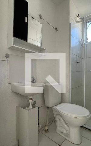Apartamento para alugar com 42m², 2 quartos e sem vaga Apartamento para alugar com 42m², 2 quartos e sem vagaBanheiro